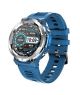 Dany D-Force Smart Watch-Steel Blue - On Installments - IS-0240